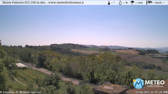view from Monte Palareto SE on 2025-08-11