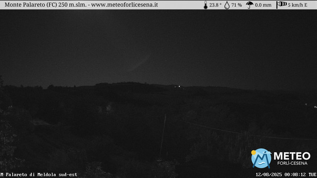 time-lapse frame, Monte Palareto SE webcam
