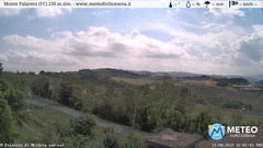 view from Monte Palareto SE on 2025-08-21
