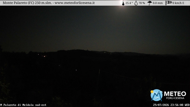 time-lapse frame, Monte Palareto SE webcam