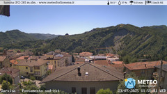 view from Sarsina on 2025-07-23