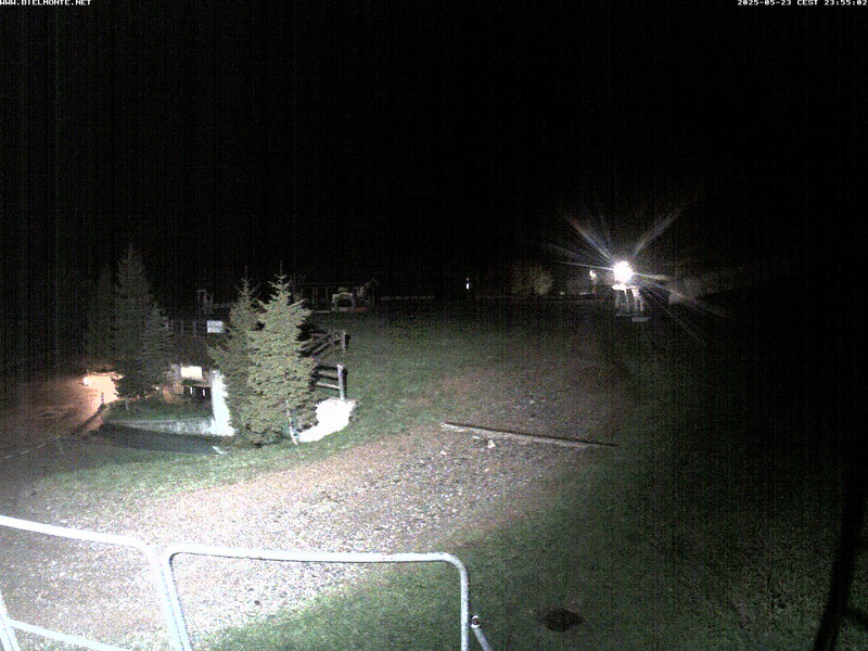 time-lapse frame, Bielmonte piste versante sud webcam