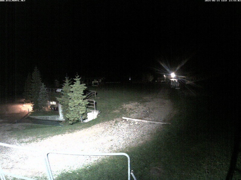 time-lapse frame, Bielmonte piste versante sud webcam