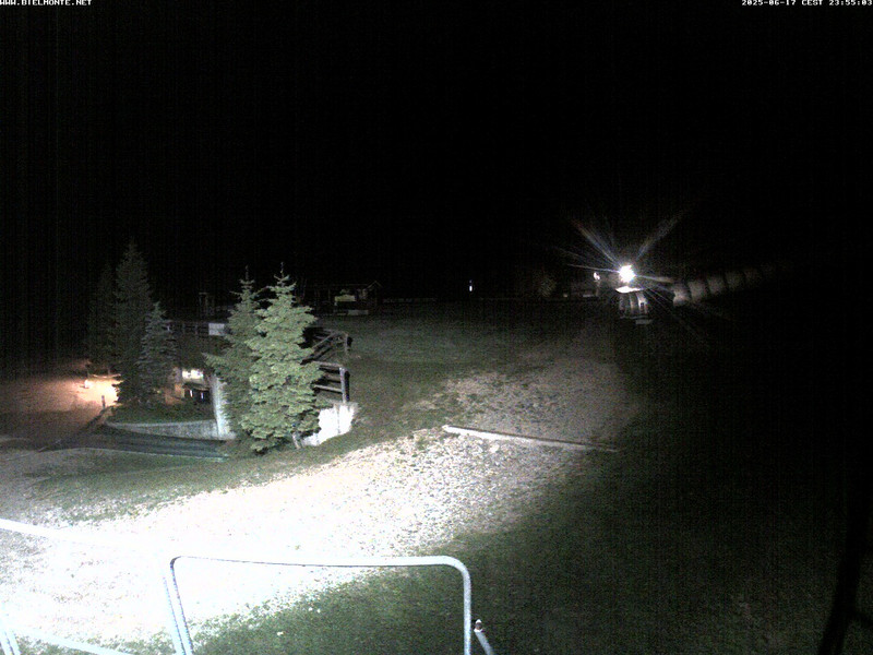 time-lapse frame, Bielmonte piste versante sud webcam