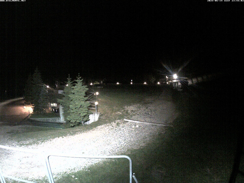 time-lapse frame, Bielmonte piste versante sud webcam
