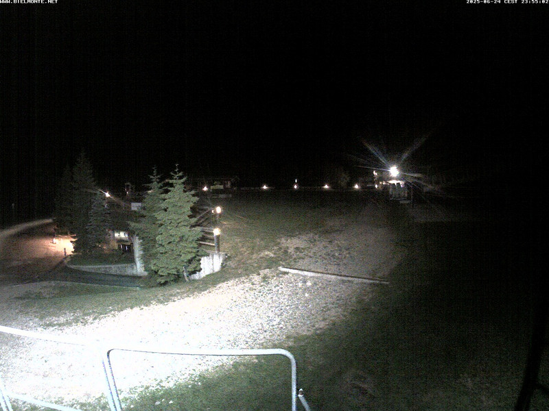time-lapse frame, Bielmonte piste versante sud webcam
