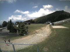 view from Bielmonte piste versante sud on 2025-06-29