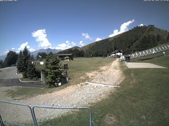 view from Bielmonte piste versante sud on 2025-07-01