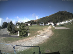view from Bielmonte piste versante sud on 2025-07-07