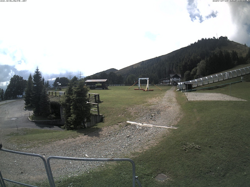 time-lapse frame, Bielmonte piste versante sud webcam