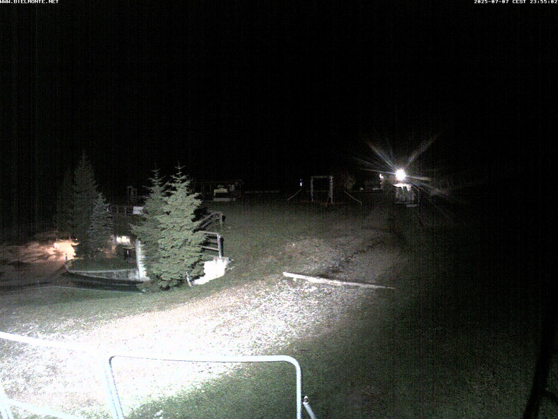 time-lapse frame, Bielmonte piste versante sud webcam