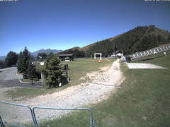 view from Bielmonte piste versante sud on 2025-07-10