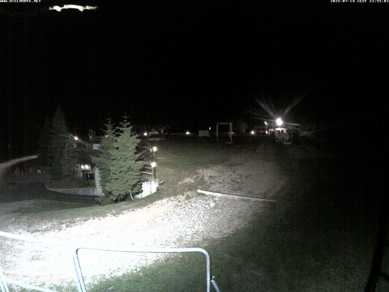 time-lapse frame, Bielmonte piste versante sud webcam