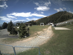 view from Bielmonte piste versante sud on 2025-07-16