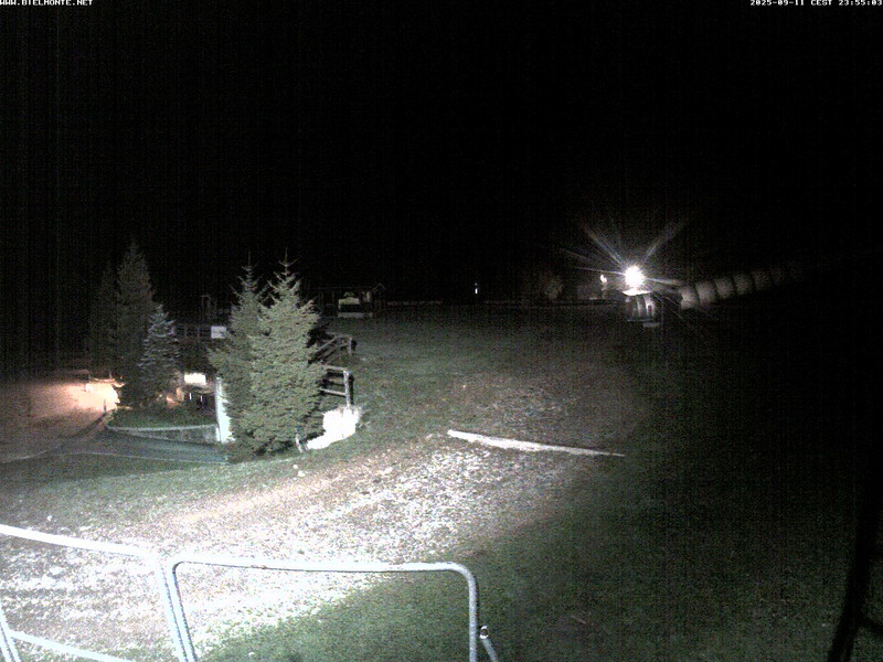 time-lapse frame, Bielmonte piste versante sud webcam