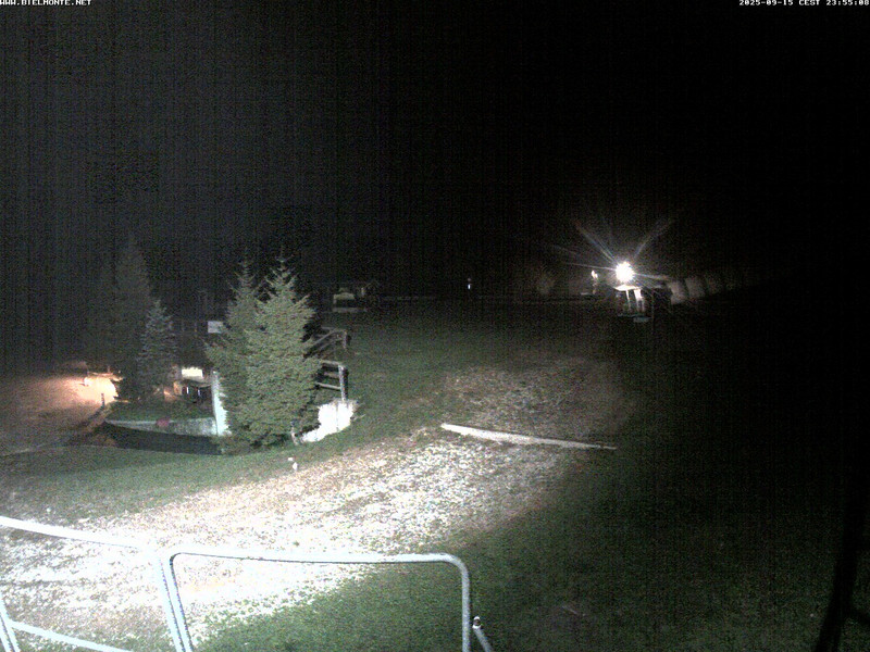 time-lapse frame, Bielmonte piste versante sud webcam