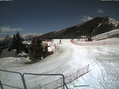 view from Bielmonte piste versante sud on 2026-04-06