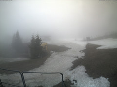 view from Bielmonte piste versante sud on 2026-04-15