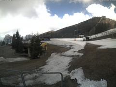 view from Bielmonte piste versante sud on 2026-04-16