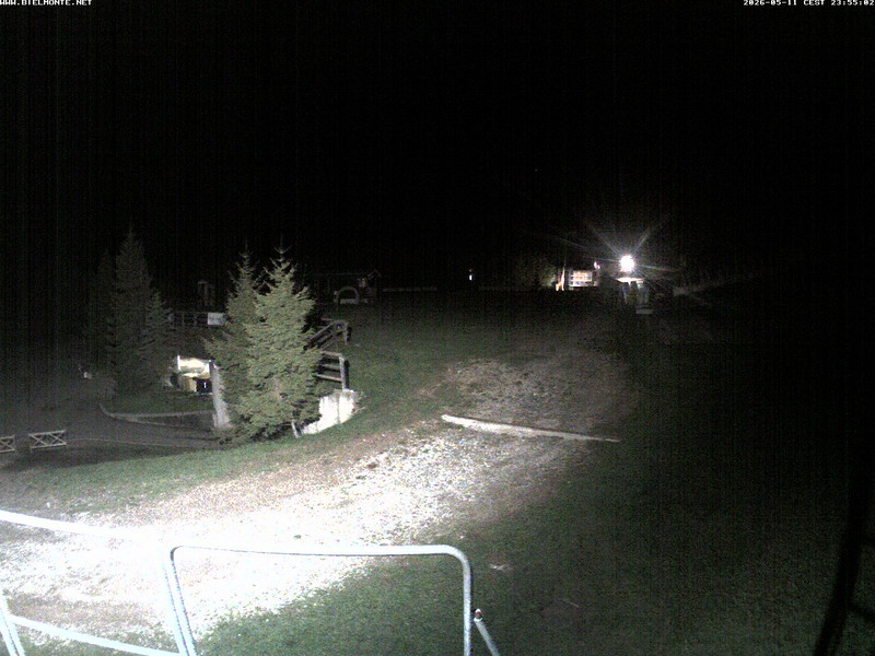 time-lapse frame, Bielmonte piste versante sud webcam