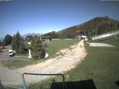 view from Bielmonte piste versante sud on 2026-05-26