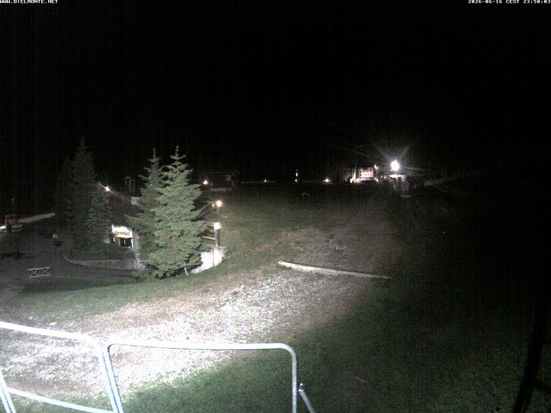 time-lapse frame, Bielmonte piste versante sud webcam