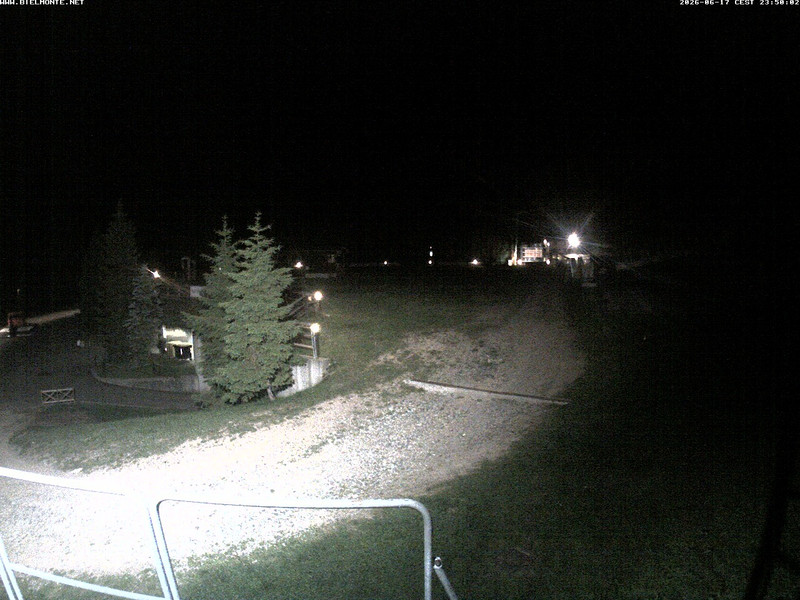 time-lapse frame, Bielmonte piste versante sud webcam