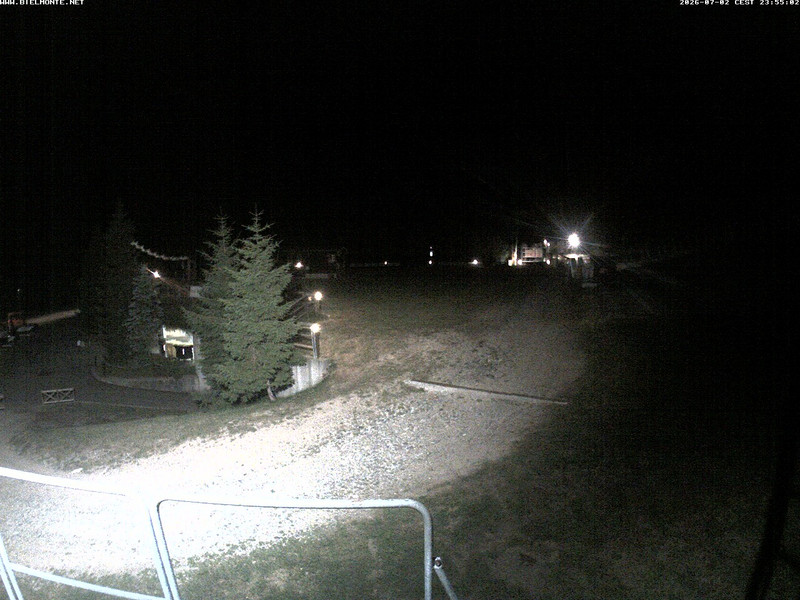 time-lapse frame, Bielmonte piste versante sud webcam