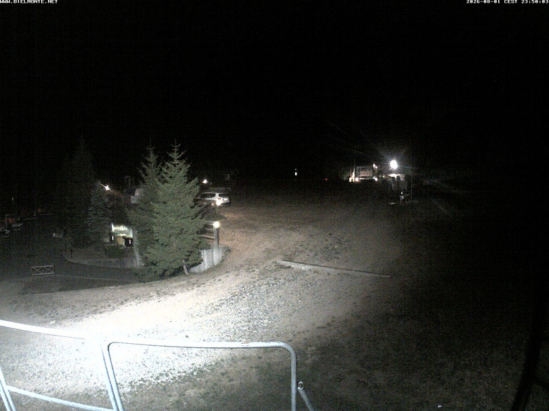 time-lapse frame, Bielmonte piste versante sud webcam