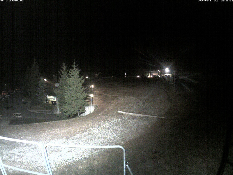 time-lapse frame, Bielmonte piste versante sud webcam