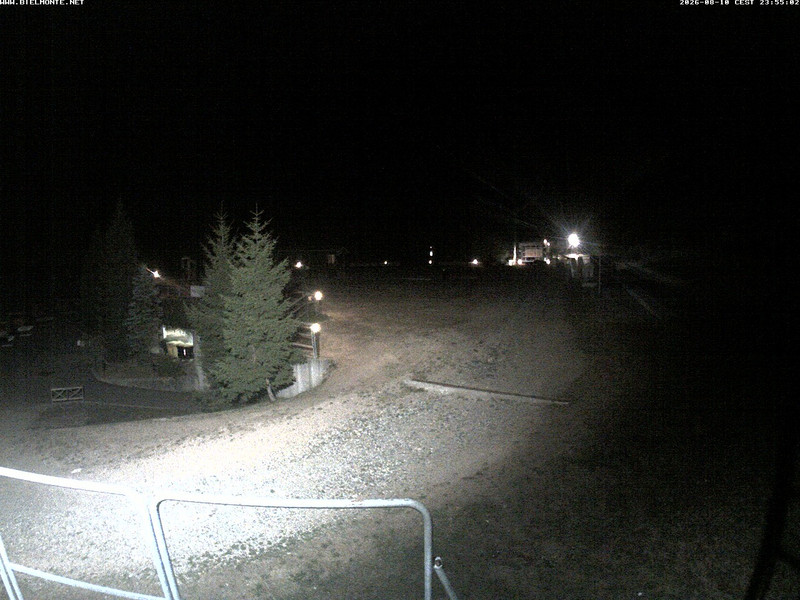 time-lapse frame, Bielmonte piste versante sud webcam