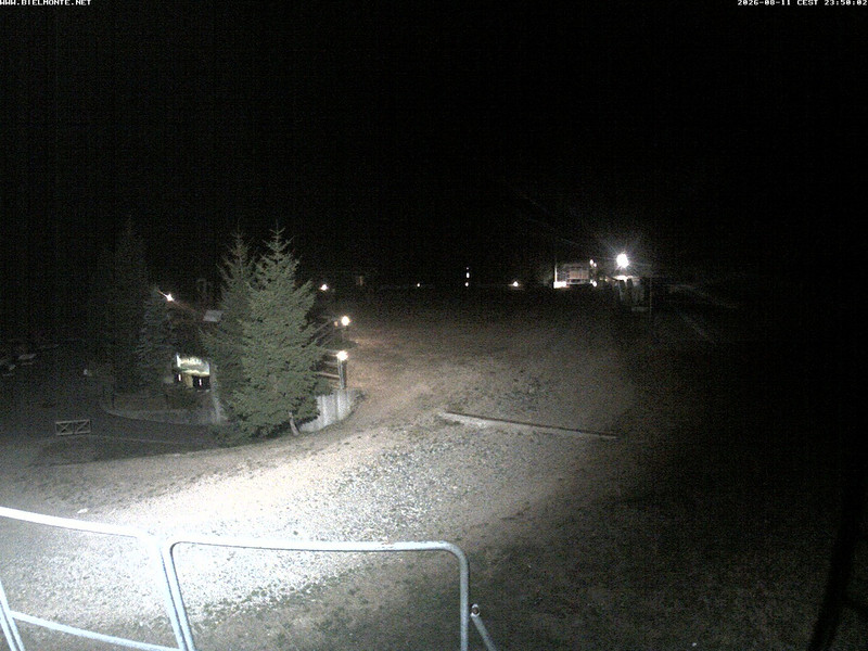 time-lapse frame, Bielmonte piste versante sud webcam