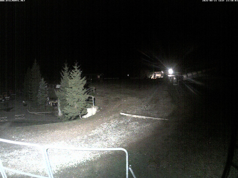 time-lapse frame, Bielmonte piste versante sud webcam