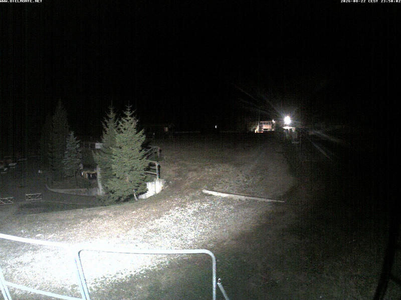 time-lapse frame, Bielmonte piste versante sud webcam