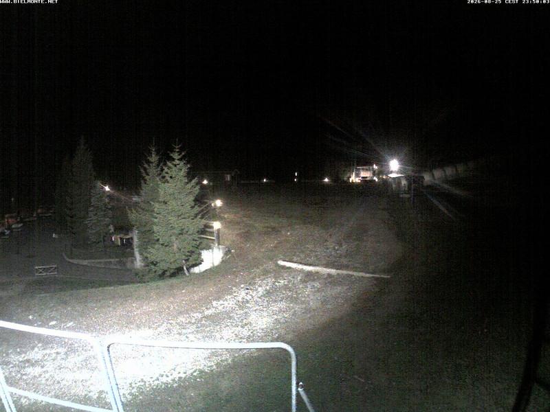 time-lapse frame, Bielmonte piste versante sud webcam