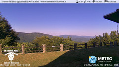 view from Passo del Muraglione on 2025-07-01