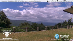 view from Passo del Muraglione on 2025-07-07