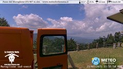 view from Passo del Muraglione on 2025-07-21
