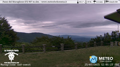 view from Passo del Muraglione on 2025-07-25