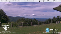 view from Passo del Muraglione on 2025-08-04