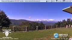 view from Passo del Muraglione on 2025-08-31