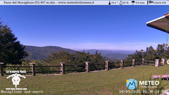 view from Passo del Muraglione on 2025-09-04