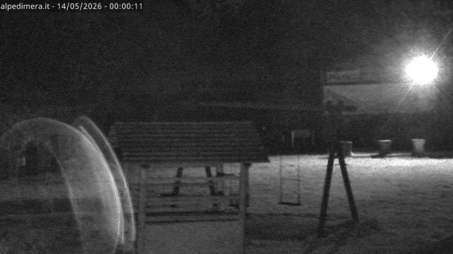 time-lapse frame, Alpe di Mera - Campetto Pro Loco webcam