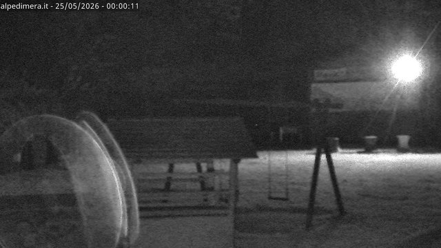 time-lapse frame, Alpe di Mera - Campetto Pro Loco webcam