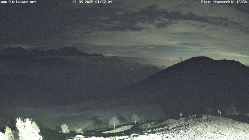 time-lapse frame, Bielmonte Monte Marca est webcam
