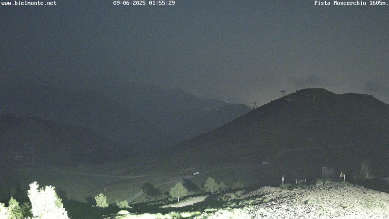 time-lapse frame, Bielmonte Monte Marca est webcam
