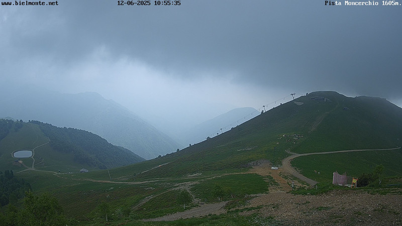 time-lapse frame, Bielmonte Monte Marca est webcam
