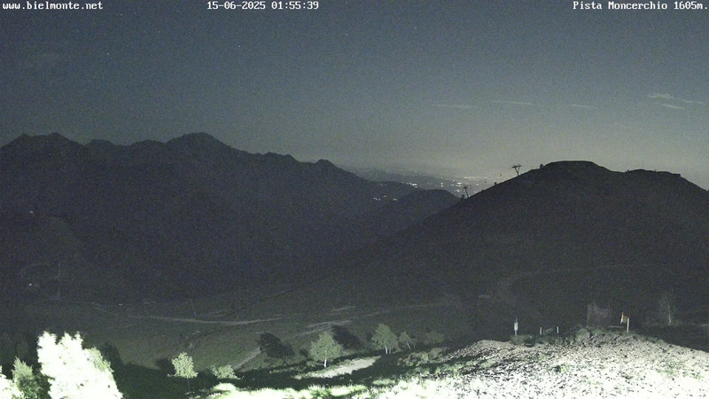 time-lapse frame, Bielmonte Monte Marca est webcam