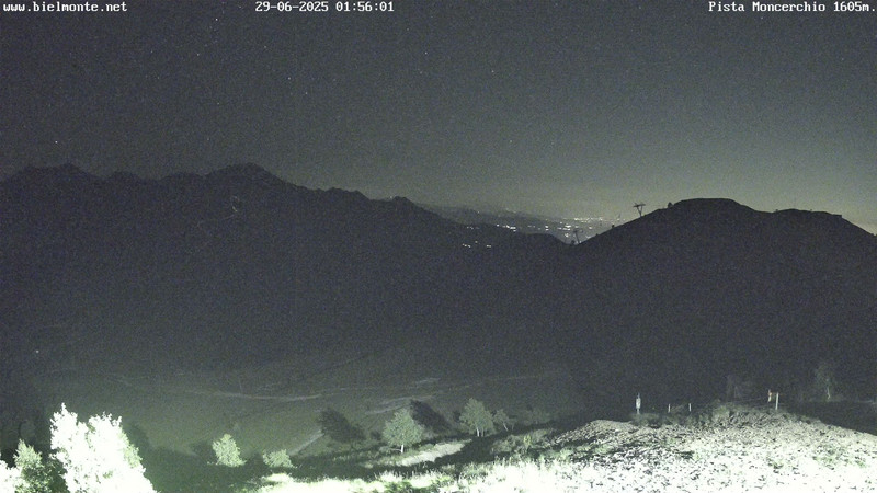 time-lapse frame, Bielmonte Monte Marca est webcam