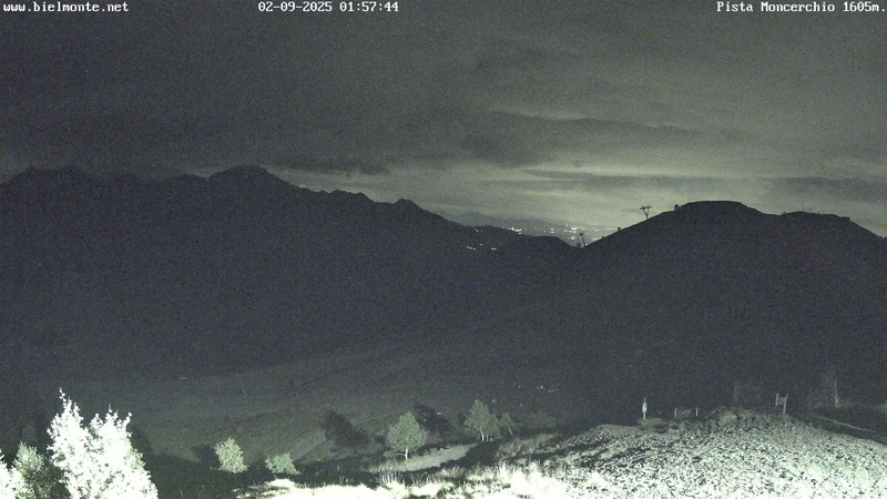 time-lapse frame, Bielmonte Monte Marca est webcam